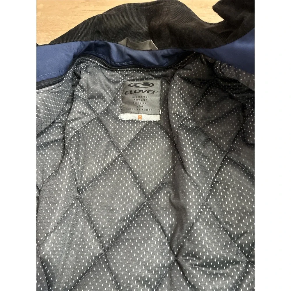Clover Zoom Motorcycle Advanced Technical Jacket Sz Small Protection European